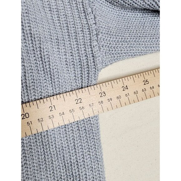 New Abound Open Cardigan size XS Light Blue - Picture 6 of 8